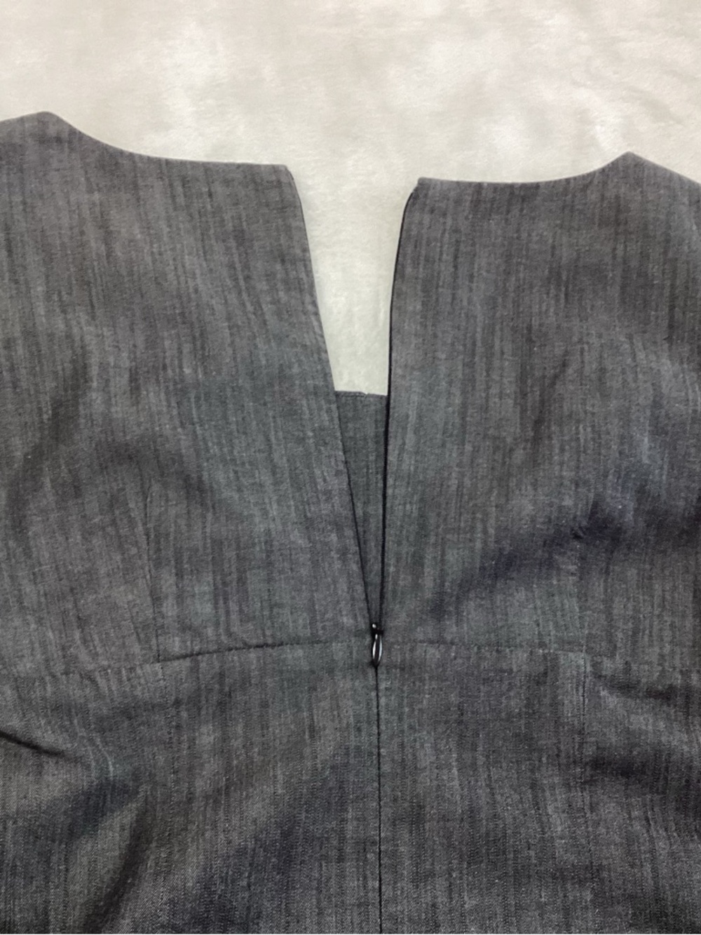 Calvin Klein Gray Sleeveless Sheath Dress XS/S Lightweight  Careerwear - Picture 5 of 8